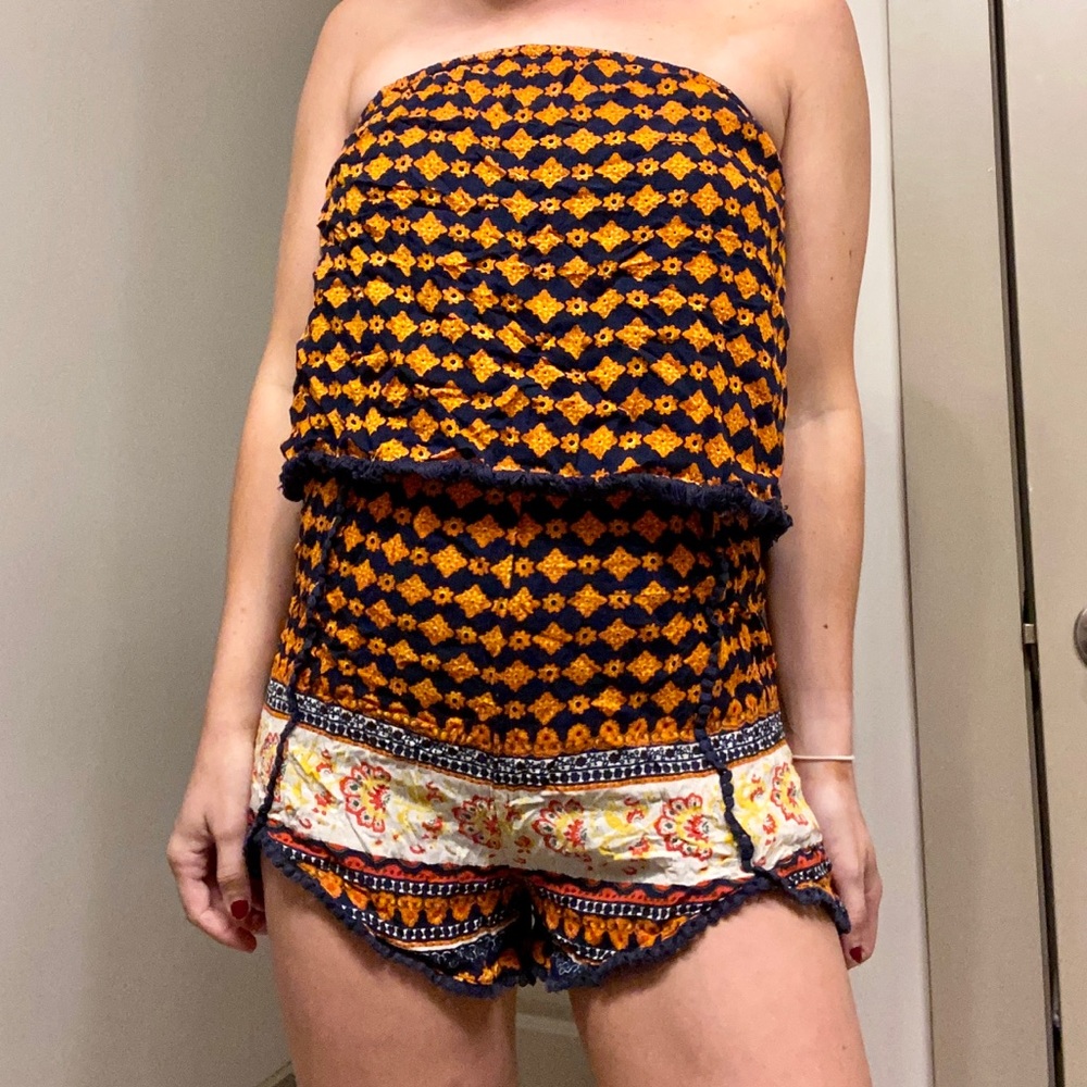 Sleeveless romper